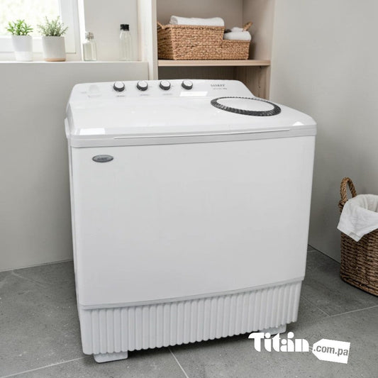 Lavadora Semi-Automática Sankey de 32 Kg / Doble Tina - Sankey - Titan.com.pa - 7453118906758