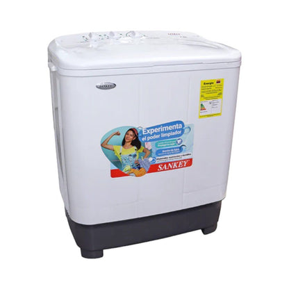 Lavadora Semi - Automática Sankey de 8 Kg / Blanca / WM - 8077P - Sankey - Titan.com.pa - 7453013539174