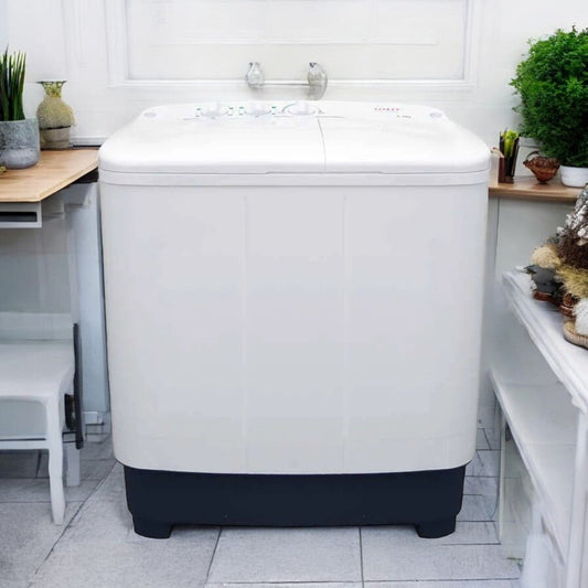 Lavadora Semi - Automática Sankey de 8 Kg / Blanca / WM - 8077P - Sankey - Titan.com.pa - 7453013539174