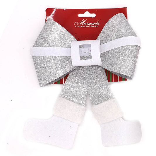 Lazo de Navidad Maranelo Christmas Escarchado- Surtido
