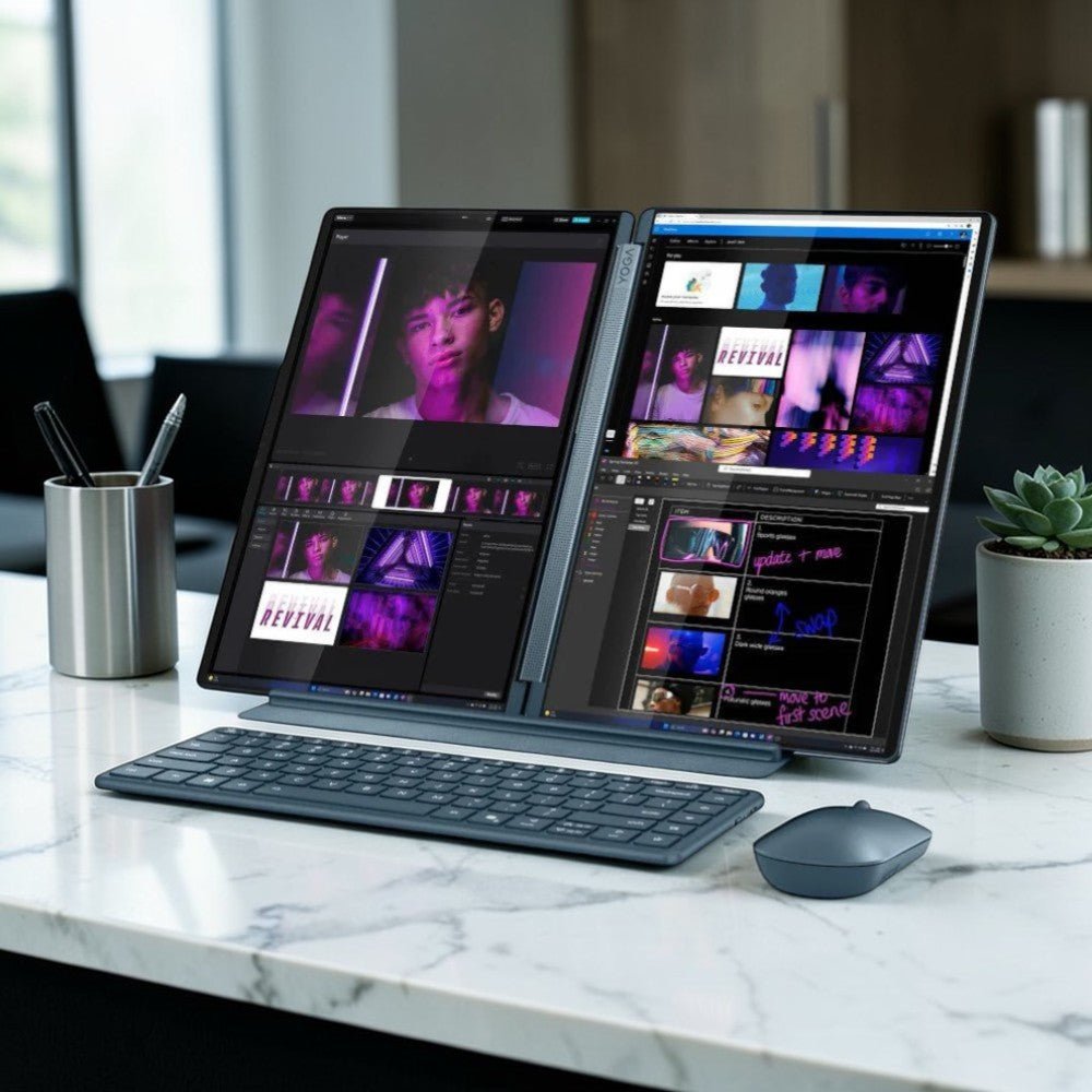 Lenovo Yoga Book 14", Intel Core Ultra 7 255H, 16G RAM, 1TB SSD, Windows 11 Home - Lenovo - Titan.com.pa - 198156968944