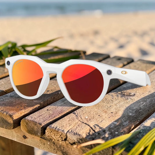 Lentes Inteligentes Oakley | Meta HSTN | Gris Cálido