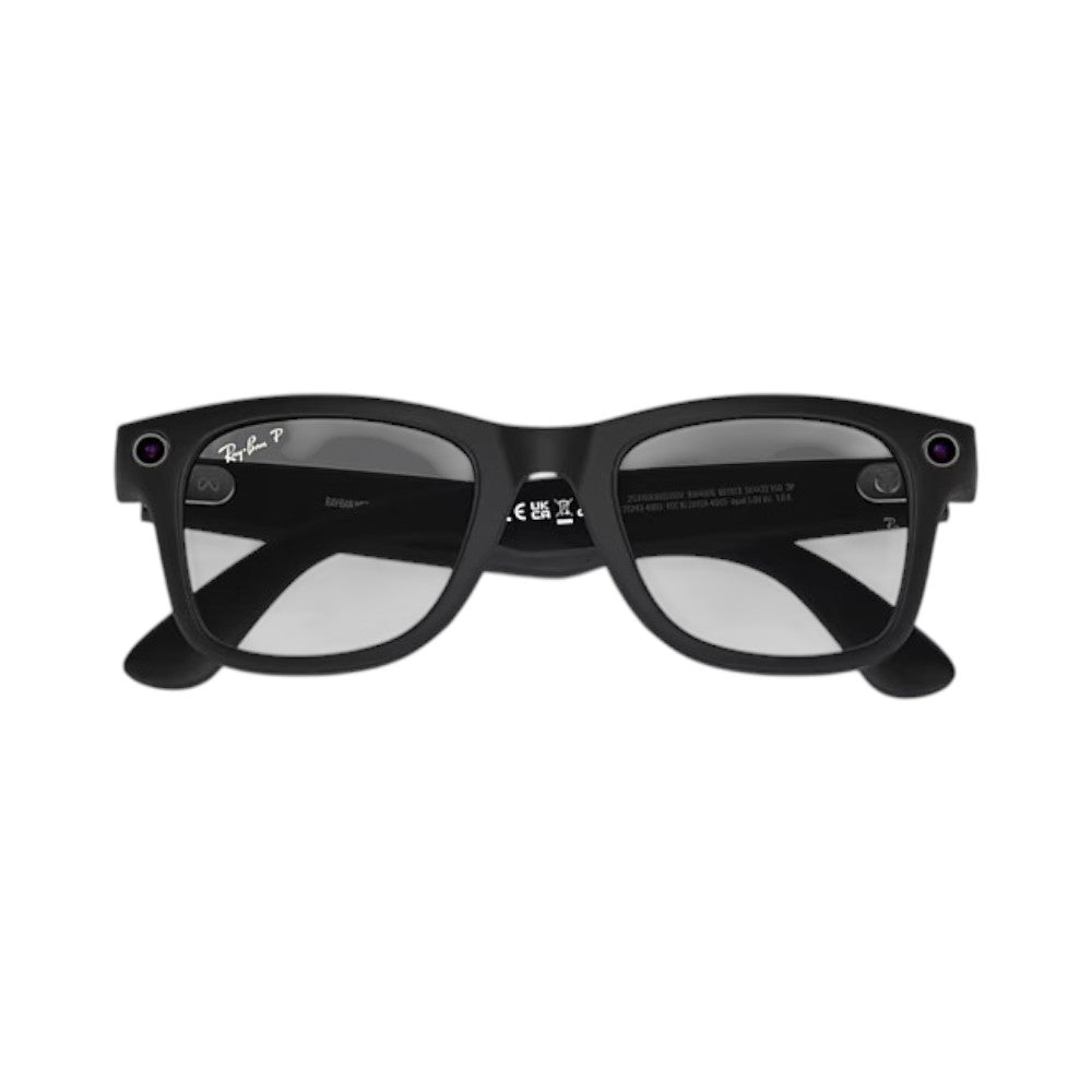 Lentes Inteligentes Ray Ban | Meta Wayfarer | Matte Black - Ray Ban - Titan.com.pa - 8056597988421