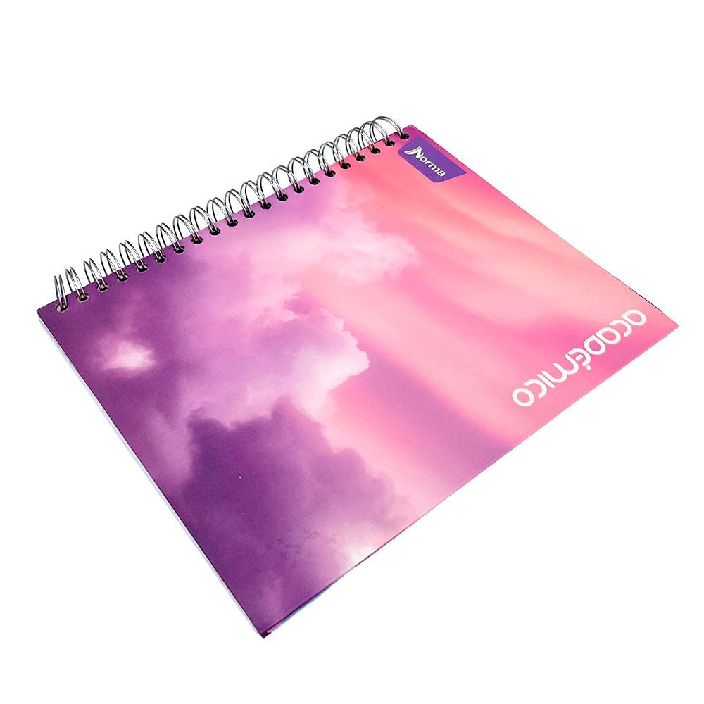 Libreta Con Espiral Doble Norma Académico - Raya Ancha / 5 Materia / Surtido - Norma - Titan.com.pa - 7702111598669