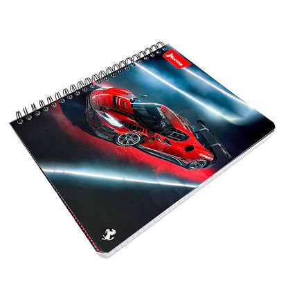 Libreta Con Espiral Doble Norma Ferrari - Raya Ancha / 3 Materias / Surtido - Norma - Titan.com.pa - 7702111270909