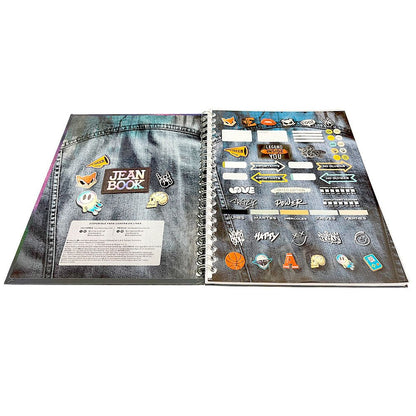 Libreta Con Espiral Doble Norma Jean Book - Raya Ancha / 1 Materia / 160 Páginas / Surtido - Norma - Titan.com.pa - 7702111545069