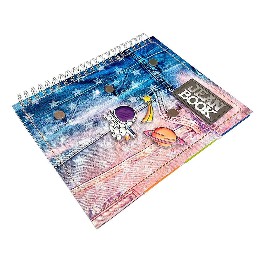 Libreta Con Espiral Doble Norma Jean Book - Raya Ancha / 5 Materias / 320 Páginas / Surtido - Norma - Titan.com.pa - 7702111542013