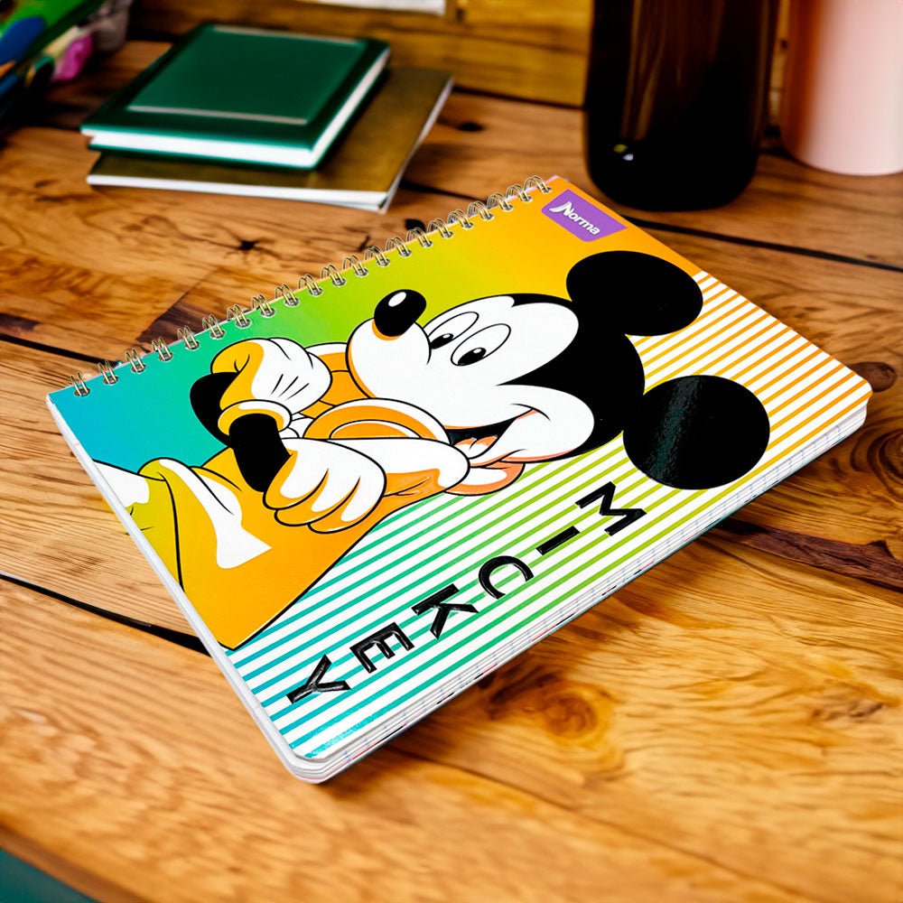Libreta Con Espiral Doble Norma Minnie Mouse - Raya Ancha / 3 Materias / Surtido - NORMA - Titan.com.pa - 7702111707450