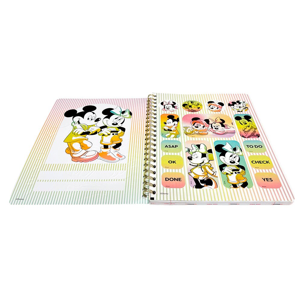 Libreta Con Espiral Doble Norma Minnie Mouse - Raya Ancha / 5 Materias / Surtido - Norma - Titan.com.pa - 7702111598904