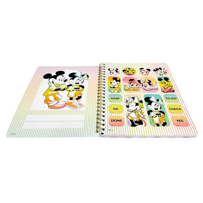 Libreta Con Espiral Doble Norma Minnie Mouse - Raya Ancha / 5 Materias / Surtido - Norma - Titan.com.pa - 7702111598904