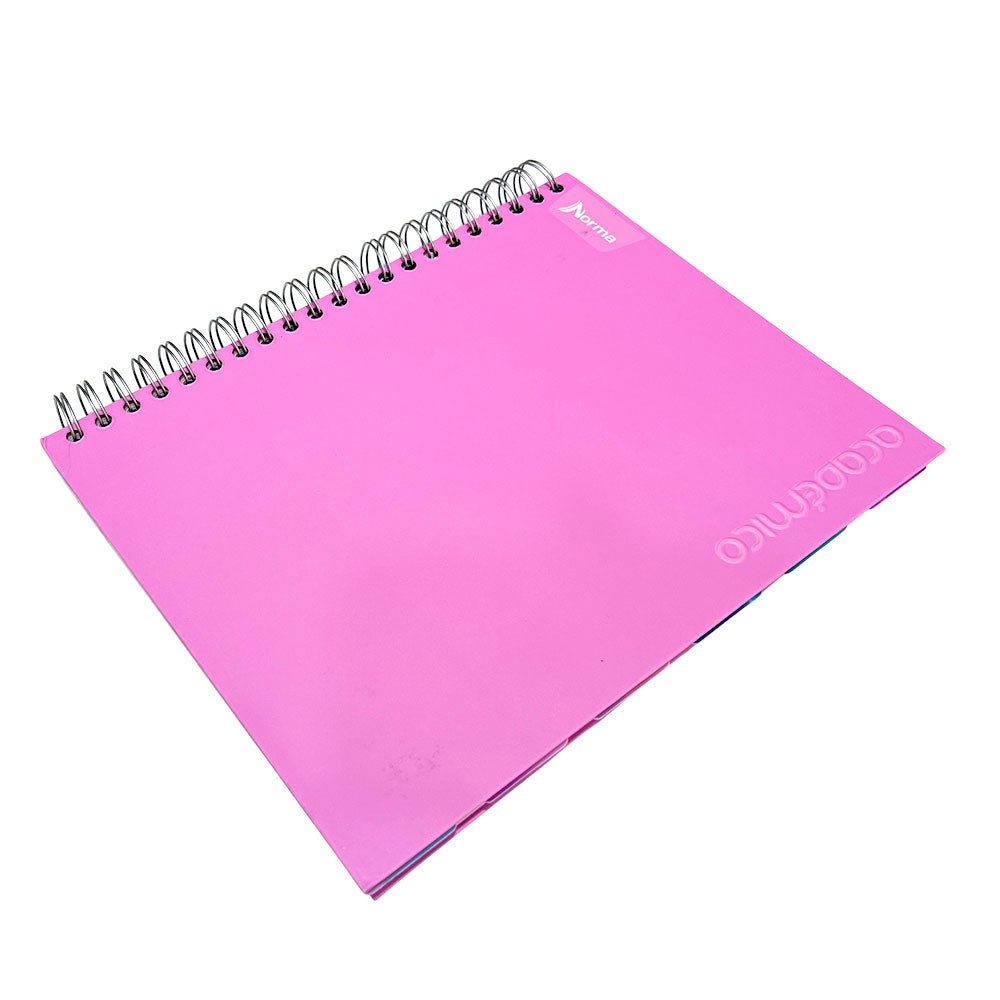 Libreta Con Espiral Doble Norma - Raya Ancha / 3 Materias / Surtido - Norma - Titan.com.pa - 7702111598676
