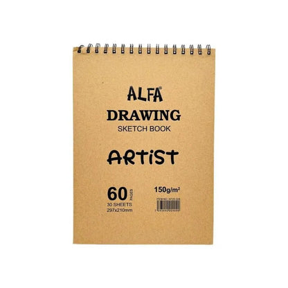 Libreta de Dibujo Alfa 60 Paginas - Alfa - Titan.com.pa - 7593990009090