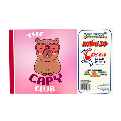 Libreta de Dibujo Corsario de 100 Páginas 8 1/2" x 13" - Surtido - Corsario - Titan.com.pa - 87444106611