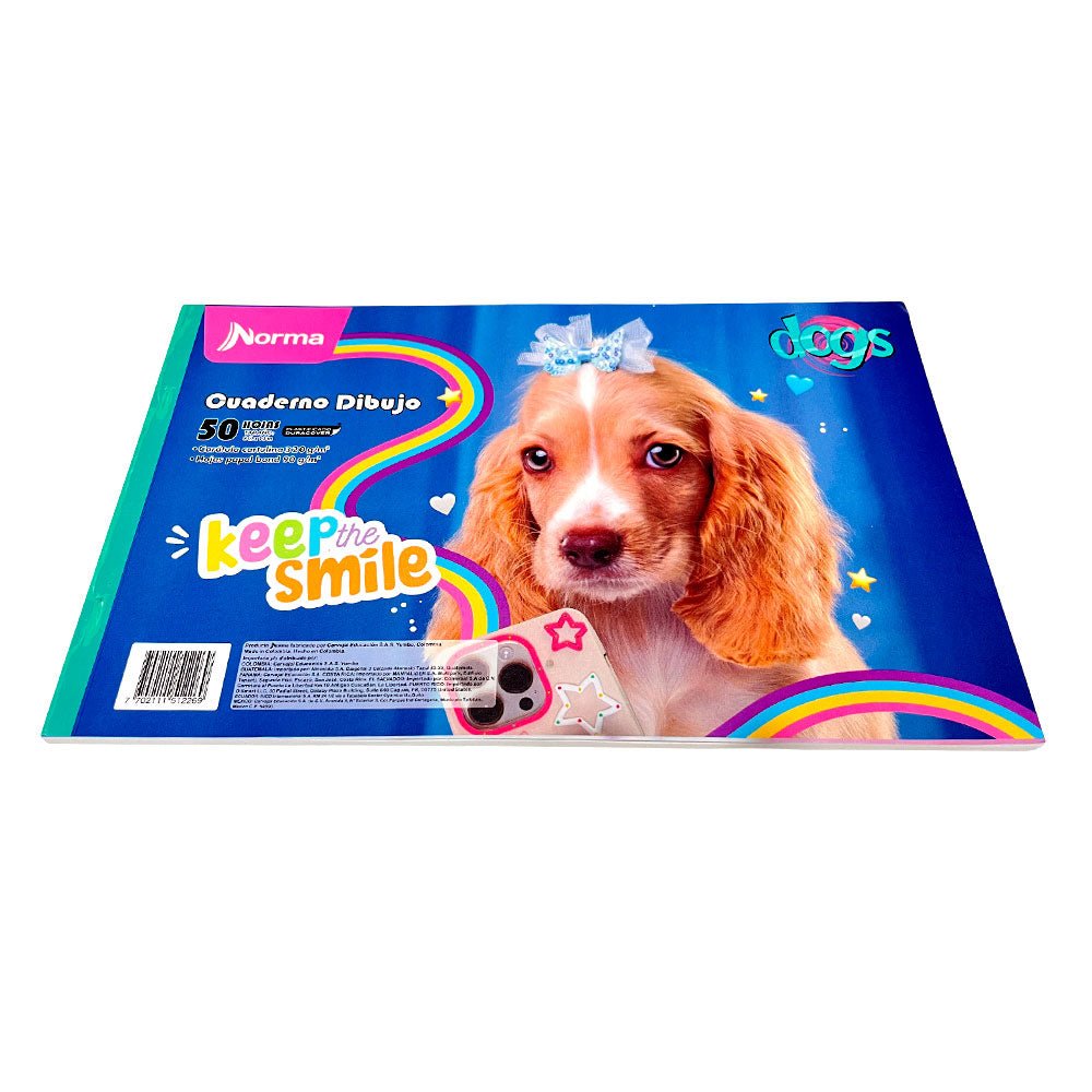 Libreta de Dibujo Norma 50 Hojas 8.5" x 13" - Surtido - Norma - Titan.com.pa - 7702111512269