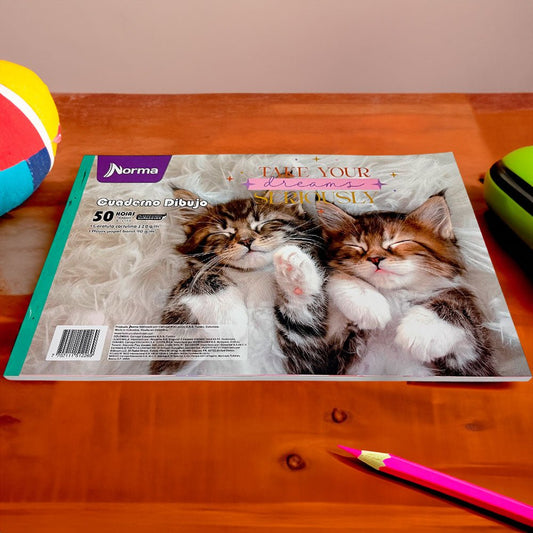 Libreta de Dibujo Norma 50 Hojas 8.5" x 13" - Surtido - Norma - Titan.com.pa - 7702111512269