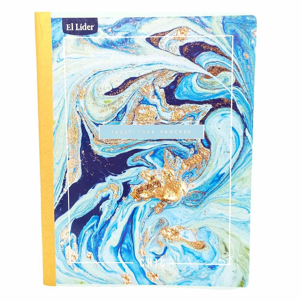Libreta Espiral Grande Raya Ancha El Líder 5 Materias 300 Páginas - Surtido