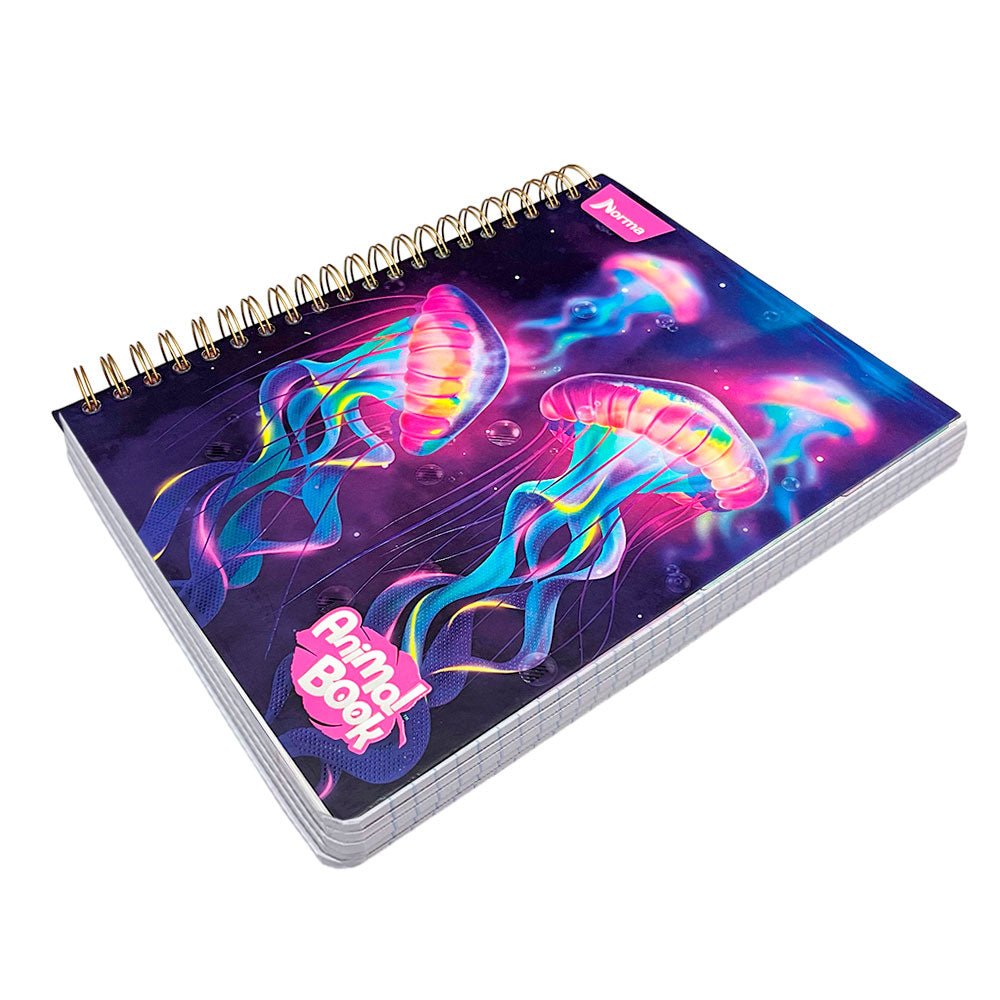Libreta Grande Norma Animal Book / 5 Materias / Espiral Doble / Surtido - Norma - Titan.com.pa - 7702111542044