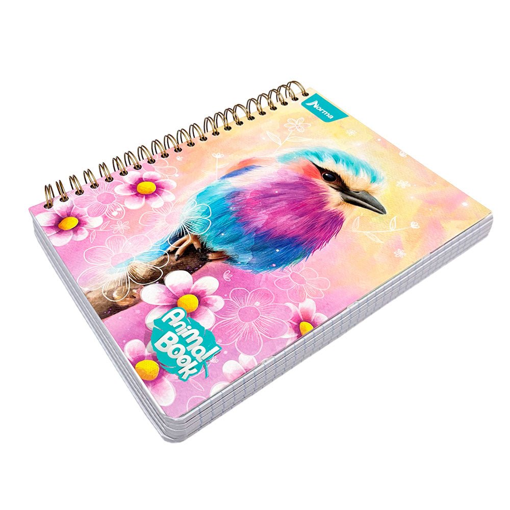 Libreta Grande Norma Animal Book / 5 Materias / Espiral Doble / Surtido - Norma - Titan.com.pa - 7702111542044