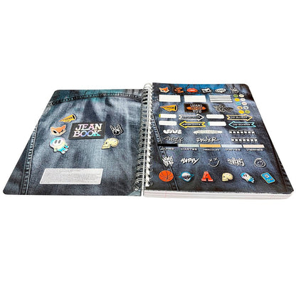 Libreta Grande Norma Jean Book / 5 Materias / Espiral Doble / Surtido - Norma - Titan.com.pa - 7702111247307
