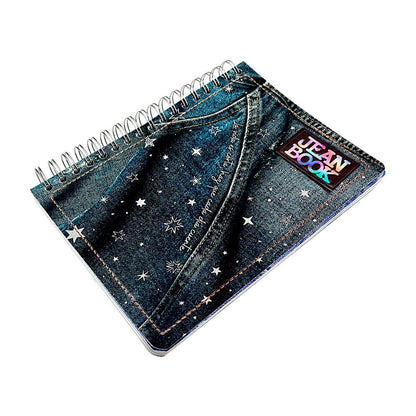 Libreta Pequeña Con Espiral Doble Norma Jeans Book / 5 Materias / Surtido - Norma - Titan.com.pa - 7702111247222