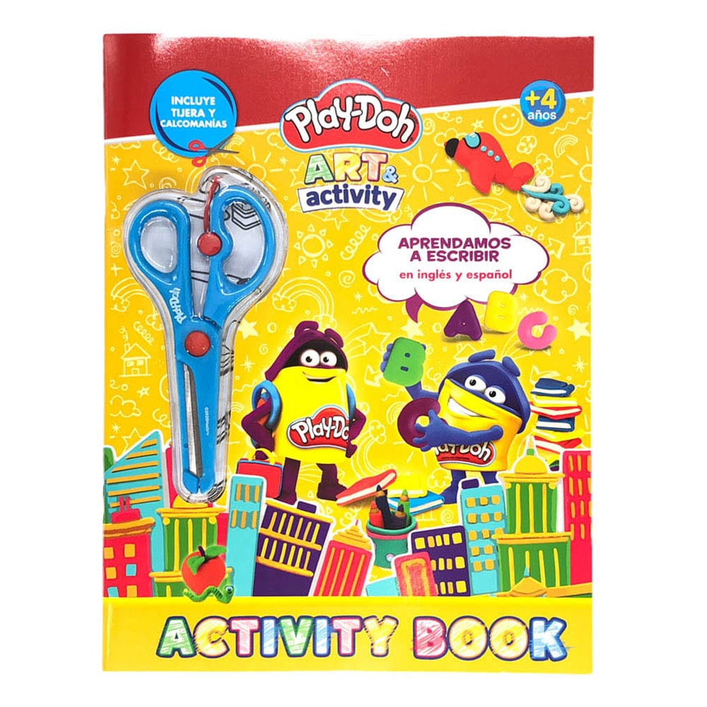 Libro de Actividades Play-Doh Con Tijera