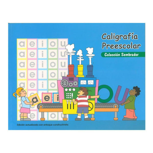 Libro de Caligrafía Ediesco Colección Sembrador Preescolar