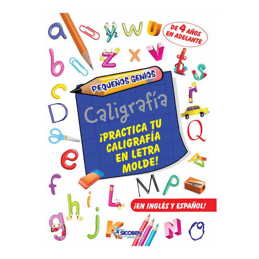 Libro de Colorear Sicoben Pequeños Genios