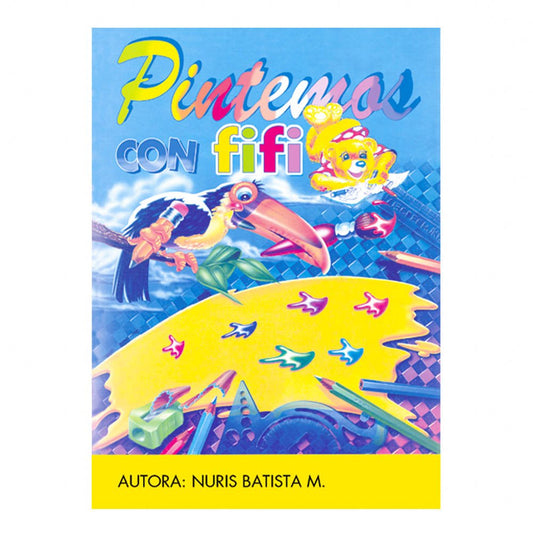 Libro de Pintar Susaeta Pintemos Con Fifi
