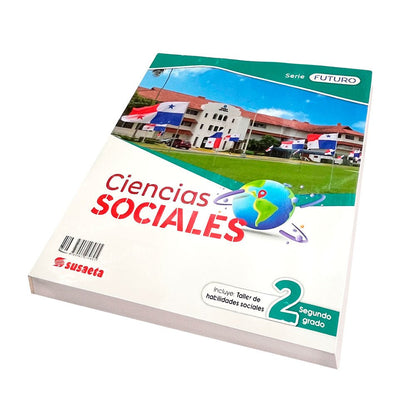 Libro de Texto Susaeta / Ciencias Sociales 2 / Serie Futuro + Taller - Susaeta - Titan.com.pa - 9789962030805