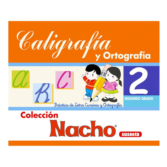 Libro de Texto Susaeta Colección Nacho Caligrafía y Ortografía 2