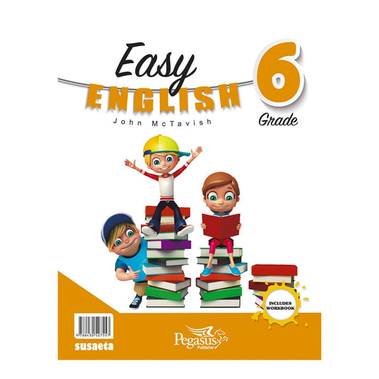 Libro de Texto Susaeta Easy English 6