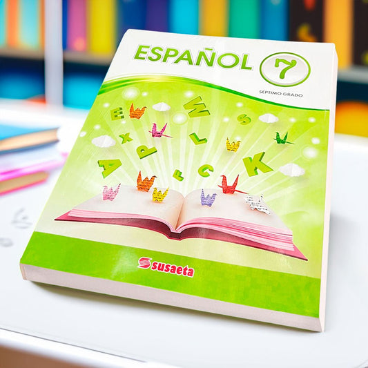 Libro de Texto Susaeta / Español 7 / Adelis Alonso - Susaeta - Titan.com.pa - 9789962031406