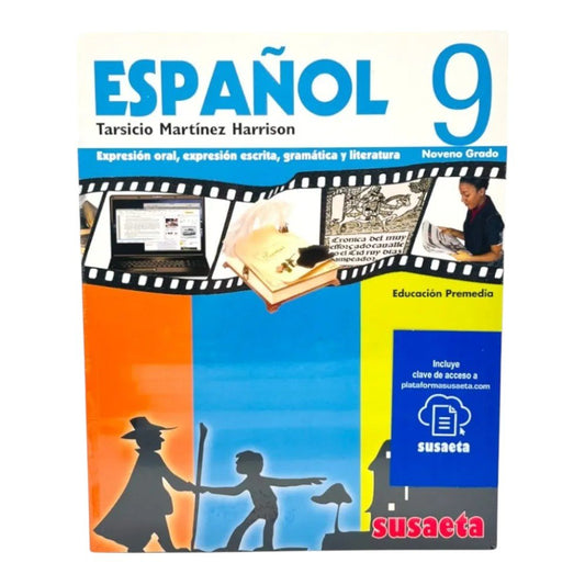 Libro de Texto Susaeta / Español Tarsicio 9 - Susaeta - Titan.com.pa - 9788430527427