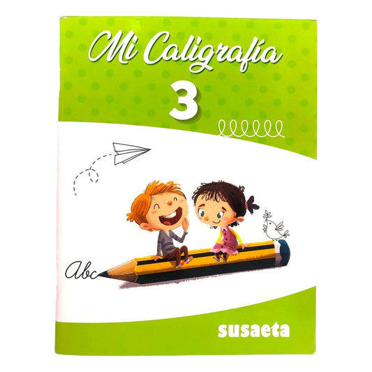 Libro de Texto Susaeta / Mi Caligrafía 3 - Susaeta - Titan.com.pa - 7467634941421
