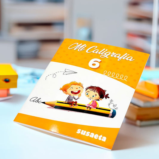 Libro de Texto Susaeta / Mi Caligrafía 6 - Susaeta - Titan.com.pa - 7467634941452
