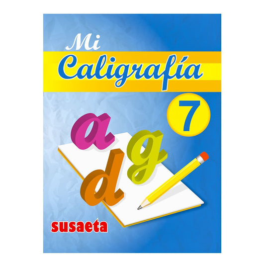 Libro de Texto Susaeta Mi Caligrafía 7