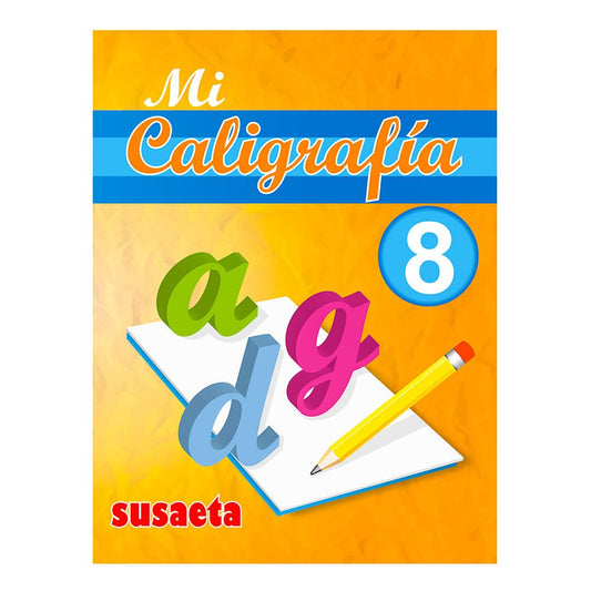 Libro de Texto Susaeta Mi Caligrafía 8