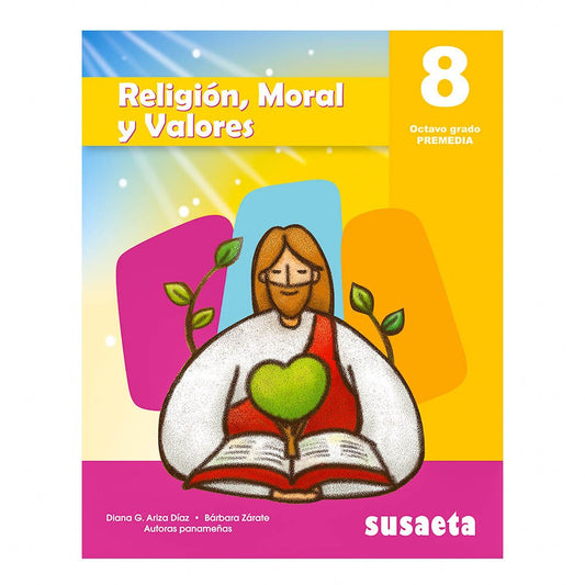 Libro de Texto Susaeta Religión Moral Valores 8