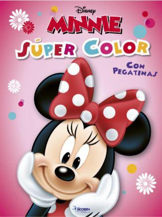 Libro Para Colorear Disney Minnie Super Color