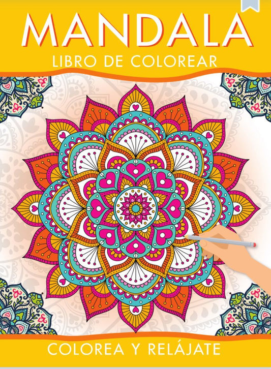 Libro Para Colorear Sicoben Colorear Mandalas - Surtido