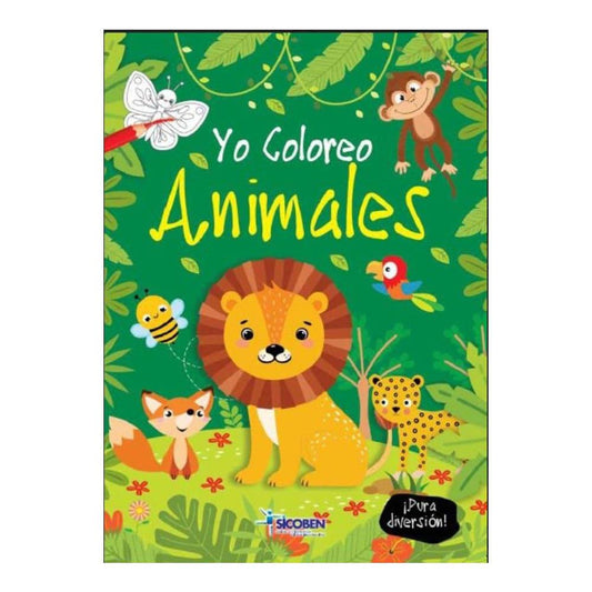 Libro Para Colorear Sicoben - Surtido