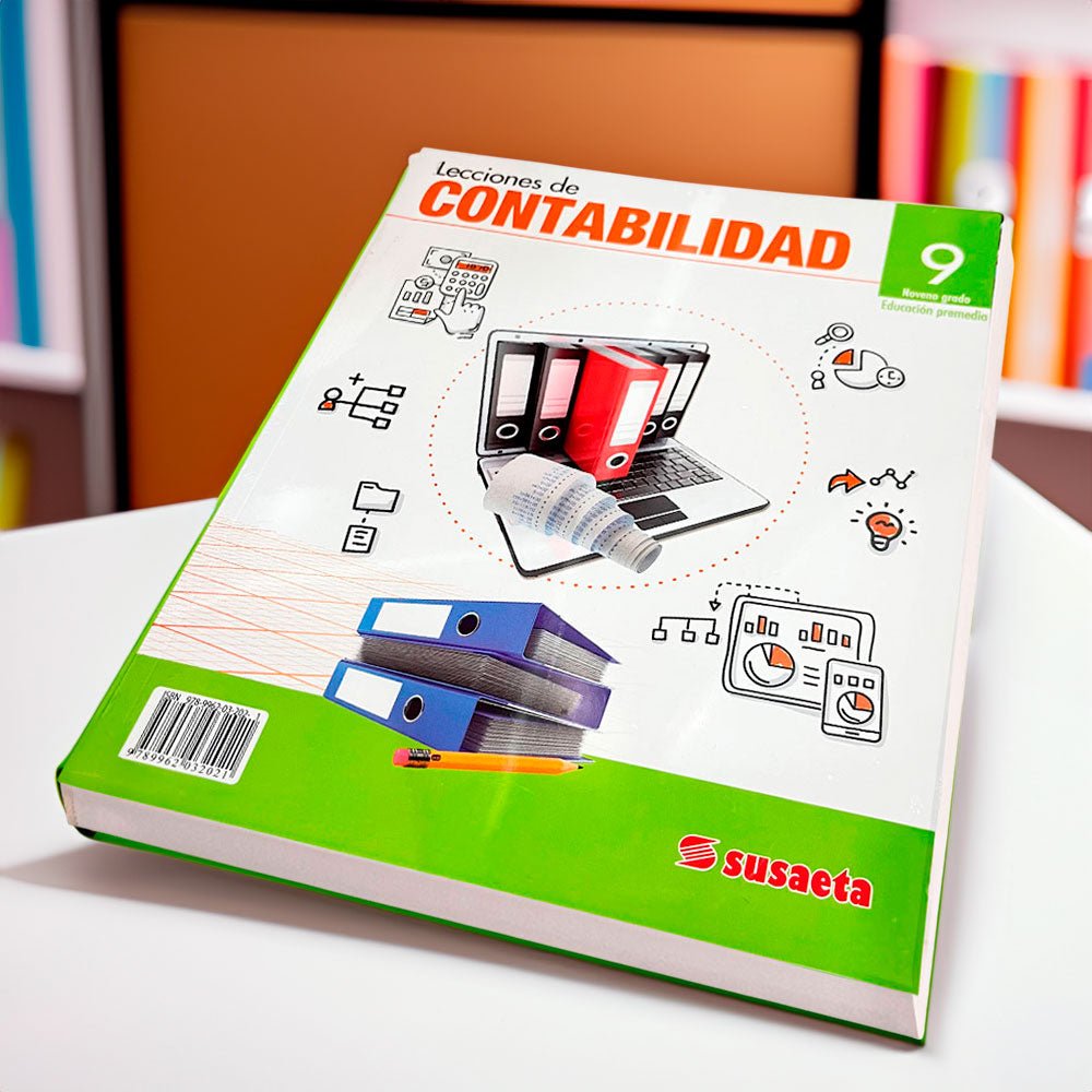 Libro Susaeta / Lecciones de Contabilidad 9 / Zamora - Susaeta - Titan.com.pa - 9789962032021