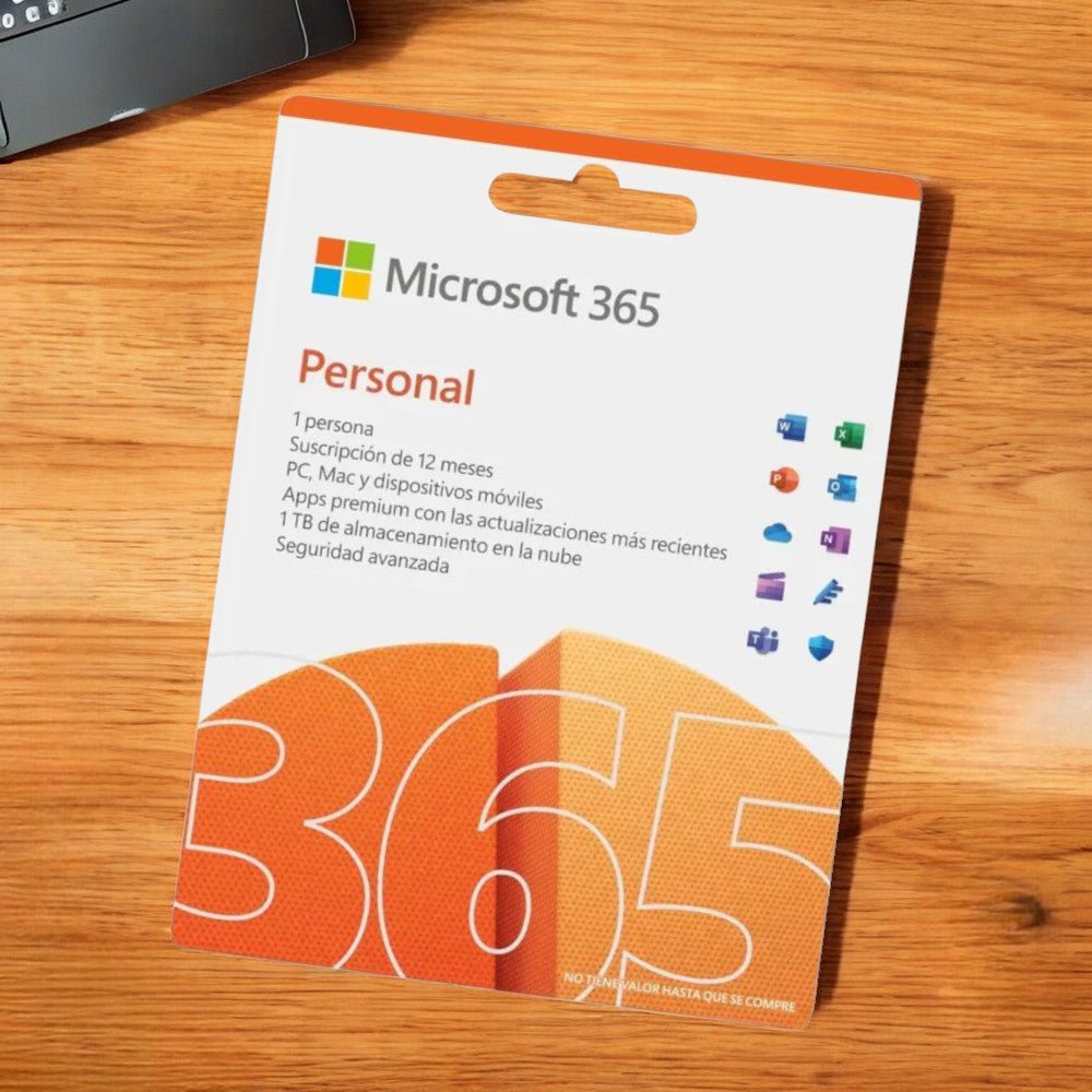 Licencia Microsoft 365 Personal / Suscripción 12M - Microsoft - Titan.com.pa - 20176326056