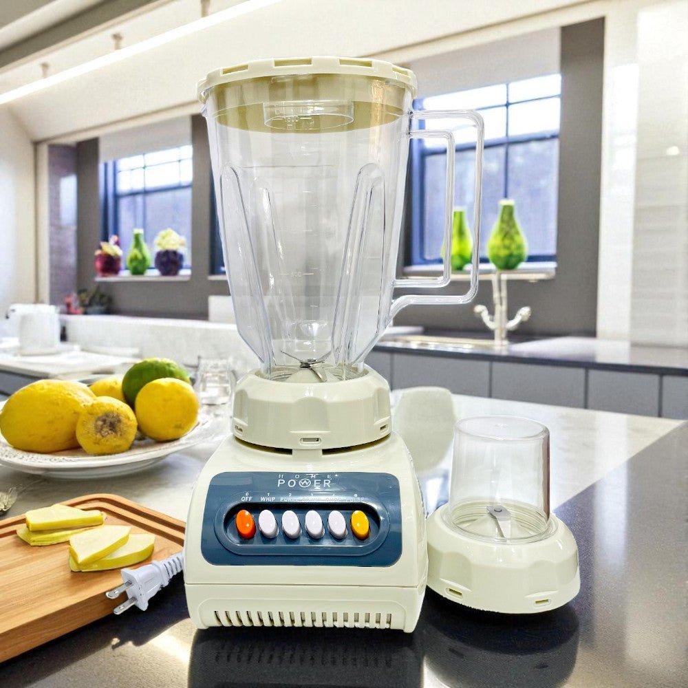 Licuadora 2 En 1 Home Power 1.5L / Jarra de Plástica / Con Molinillo / Surtido - Home Power - Titan.com.pa - 732129008895