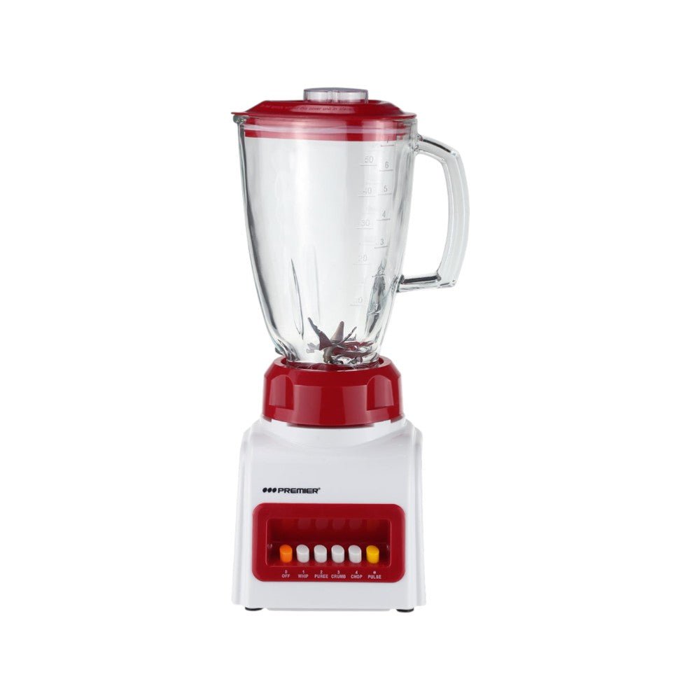 Licuadora 2 en 1 Premier 1.8 Litros / Jarra de Vidrio / 4 Velocidades - Premier - Titan.com.pa - 7453064745890