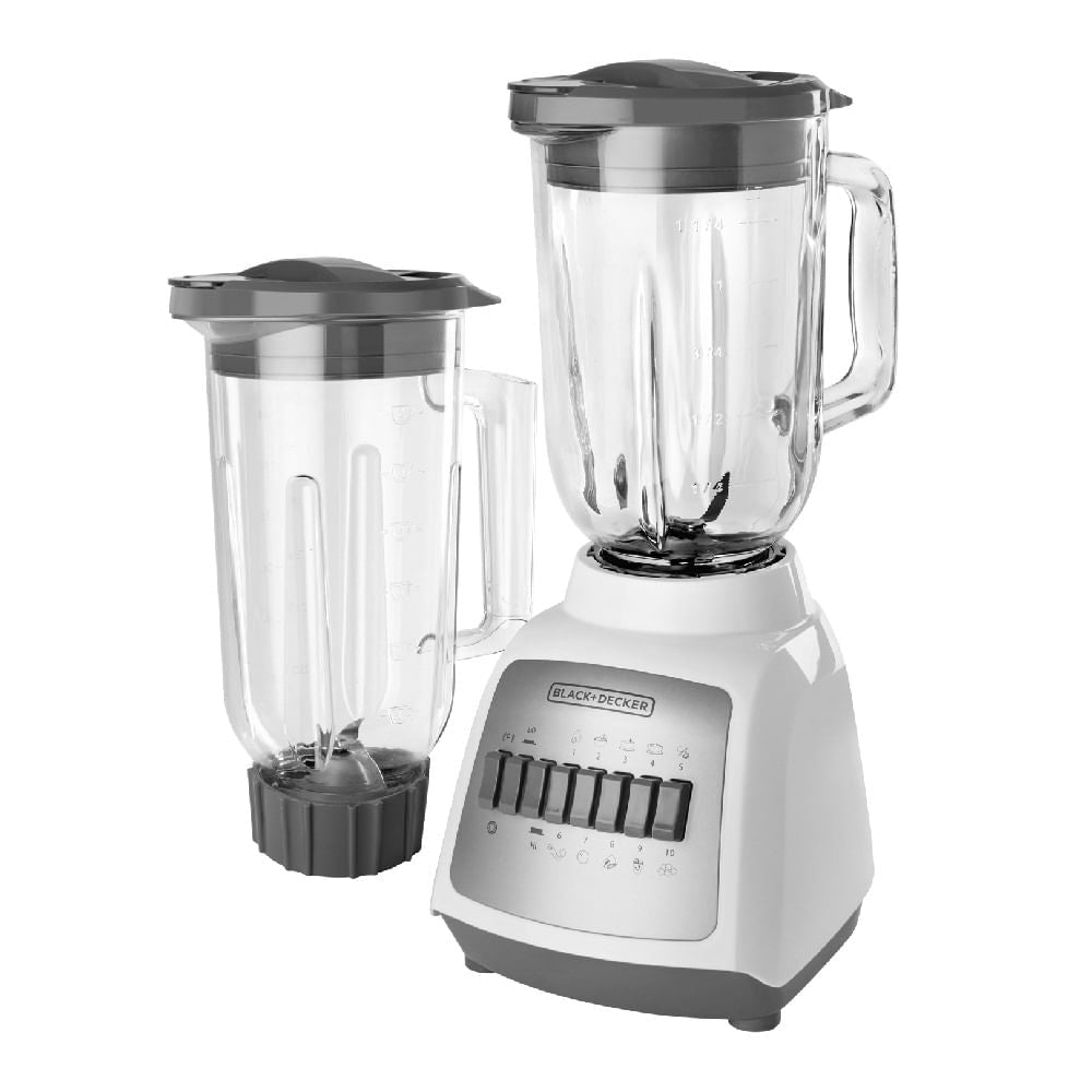 Licuadora Black & Decker 2 Jarras De Vidrio