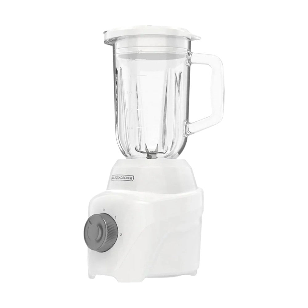 Licuadora Black&Decker 1.65 Litros / Jarra Plástica / 2 Velocidades / Blanca - Black&Decker - Titan.com.pa - 050875003095