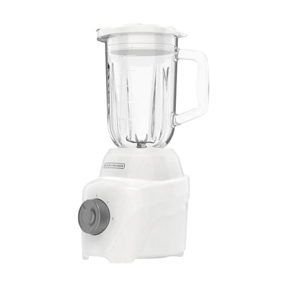 Licuadora Black&Decker 1.65 Litros / Jarra Plástica / 2 Velocidades / Blanca - Black&Decker - Titan.com.pa - 050875003095