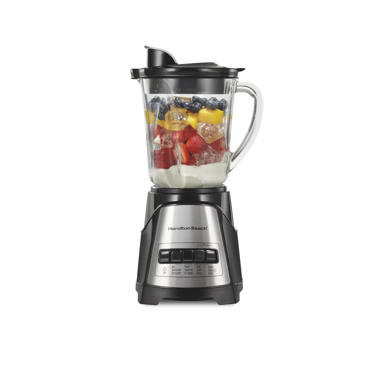 Licuadora Hamilton Beach Jarra de Vidrio 12 Funciones 48 oz 800W - HAMILTON BEACH - 11034375