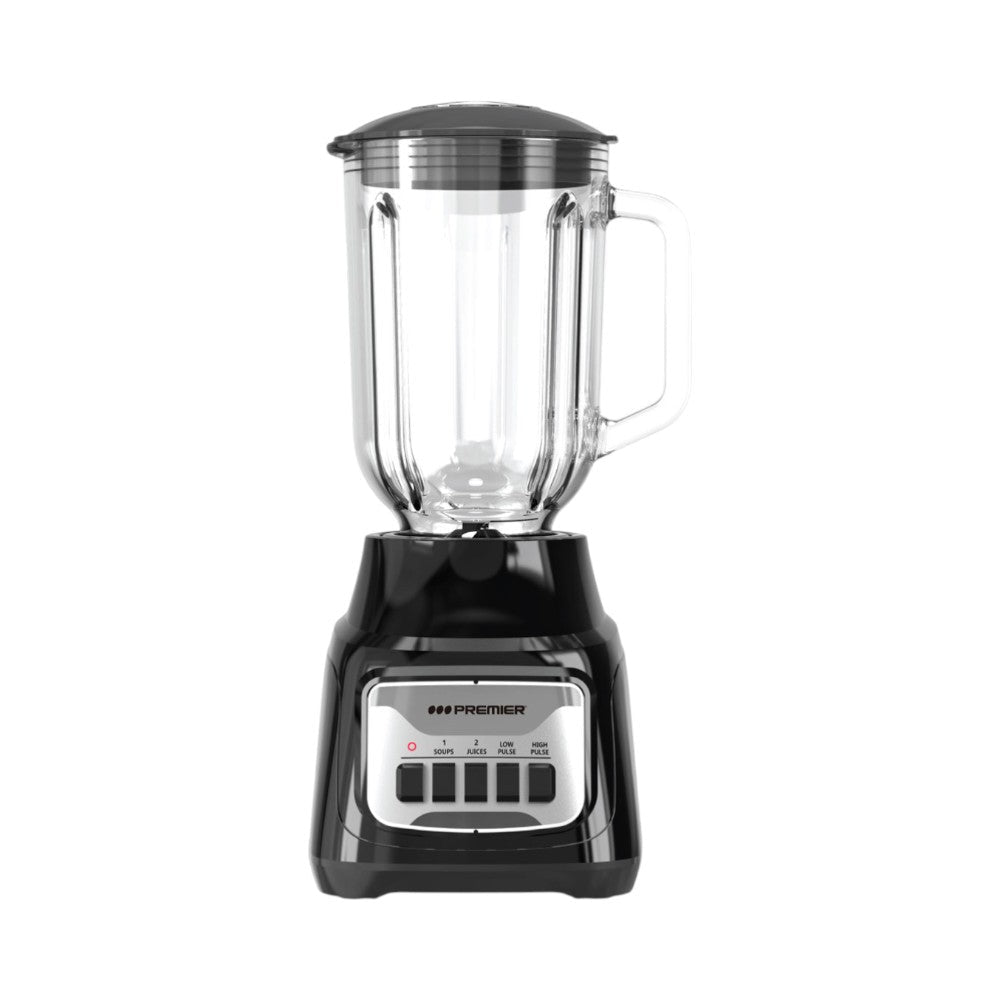 Licuadora Premier de 1.5 Litros / Con Jarra de Vidrio / 2 velocidades - Premier - Titan.com.pa - 7453094301929